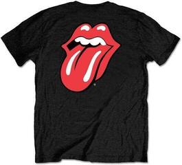T-shirt The Rolling Stones Classic Tongue (Back Print) Black L T-shirt - 1