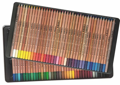 Lápiz de color Lyra Rembrandt Polycolor Metal Box Estuche de lápices de colores Mezcla 72 pcs - 2