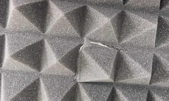 Absorbent Schaumstoffplatte Mega Acoustic PA-PMP5 115x195x5 Dark Gray Absorbent Schaumstoffplatte (Beschädigt) - 4
