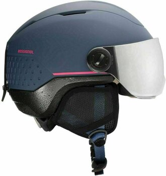 Ski Helmet Rossignol Whoopee Visor Impacts Blue/Pink XS (49-52 cm) Ski Helmet - 3