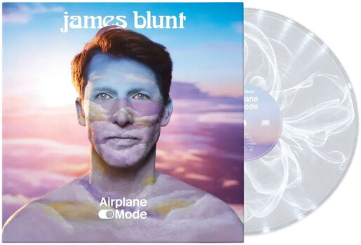 Disc de vinil James Blunt - Airplane Mode (Limited Edition) (Clear & White Inkplosion Coloured) (140 g) (LP) - 2