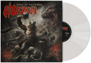 Disc de vinil Saxon - Gods Of Thunder (Indie Exclusive) (Transparent Ghost Coloured) (140 g) (LP) - 1