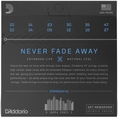 Saiten für Akustikgitarre D'Addario XTAPB1047-12 Saiten für Akustikgitarre - 1