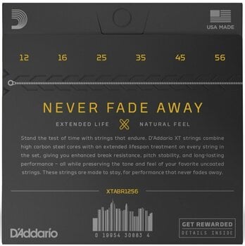 Žice za akustičnu gitaru D'Addario XTABR1256 - 2