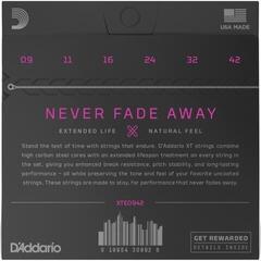 Struny do gitary elektrycznej D'Addario XTE0942 Struny do gitary elektrycznej - 1