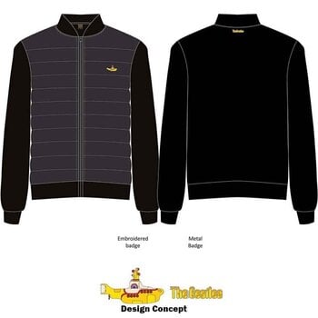 Chaqueta The Beatles Chaqueta Yellow Submarine Black XL - 3