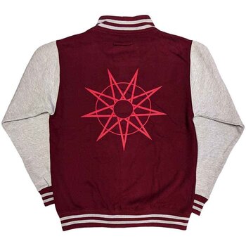 Σακάκι Slipknot Σακάκι 9 Point Star (Back Print) Maroon Red & Grey L - 2
