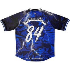 Tricou Metallica Ride The Lightning '84 (All Over Print) Navy Blue S Tricou - 1