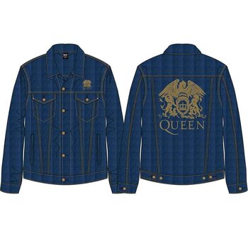Jacket Queen Jacket Classic Crest (Back Print) Denim Blue S - 3