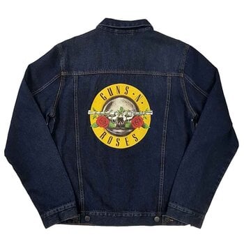 Chaqueta Guns N' Roses Chaqueta Classic Logo (Back Print) Denim Blue 2XL - 2