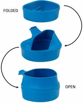 Kookgerei Wildo Fold a Cup Light Blue 250 ml Kookgerei - 2