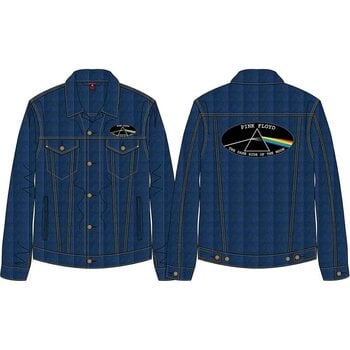 Jope Pink Floyd Jope Dark Side of the Moon Oval (Back Print) Denim Blue S - 3