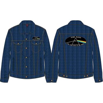 Jacket Pink Floyd Jacket Dark Side of the Moon Oval (Back Print) Denim Blue XL - 3