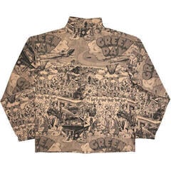 Chaqueta Green Day Dookie All Over Print (Back Print) Marrón - 1