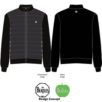 Chaqueta The Beatles Chaqueta Drum Logo Black L - 3