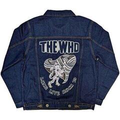 Jacket The Who Jacket Long Live Rock (Back Print) Denim Blue S - 1