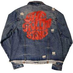 Jacket The Rolling Stones Jacket Script (Back Print) Light Denim Blue S - 1