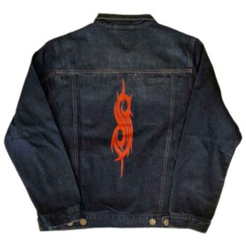 Kурткa Slipknot Kурткa Tribal Logo (Back Print) Denim Blue 2XL - 2