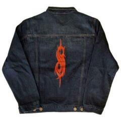 Chaqueta Slipknot Tribal Logo (Back Print) Denim Blue - 1
