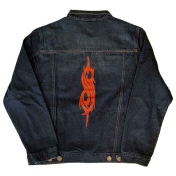 Chaqueta Slipknot Chaqueta Tribal Logo (Back Print) Denim Blue L - 2
