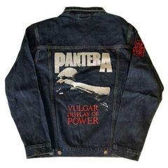 Jope Pantera Vulgar Display of Power (Back & Sleeve Print) Black - 1