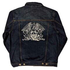 Chaqueta Queen White Crest (Back Print) Denim Blue - 1