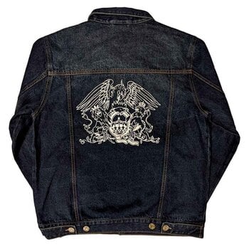Chaqueta Queen Chaqueta White Crest (Back Print) Denim Blue L - 2