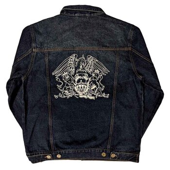 Jacket Queen Jacket White Crest (Back Print) Denim Blue XL - 2