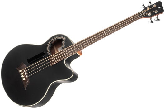 Akustická baskytara Warwick Alien Standard 4-String Solid Black Satin Akustická baskytara - 3