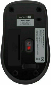 Computer Mouse Connect IT Mute CMO-2230-BK Black - 3