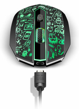 Mouse da gioco Connect IT Doodle 2 CMO-3510-BK - 4