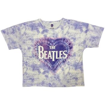 Pajamas The Beatles Heart & Drop T Logo Ladies Pajamas - 3
