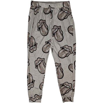 Pajamas The Rolling Stones Heart Tongue Ladies Pajamas - 2