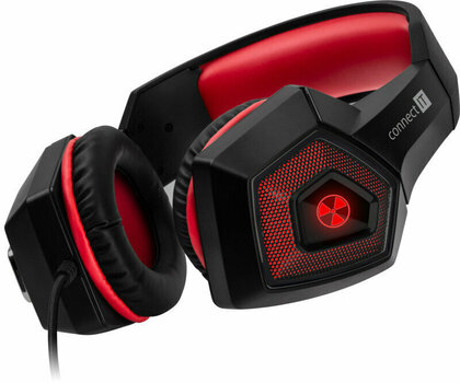 PC headset Connect IT Battle Rnbw Ed. 2 CHP-5500-RD Red - 3