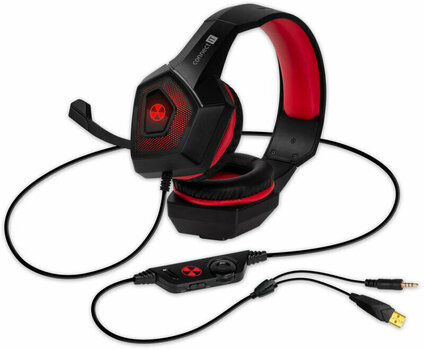 PC-Headset Connect IT Battle Rnbw Ed. 2 CHP-5500-RD Red - 6