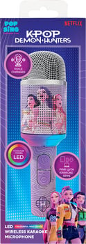 Karaoke System OTL Technologies K-Pop Demon Hunters PopSing 2 LED Karaoke System - 8