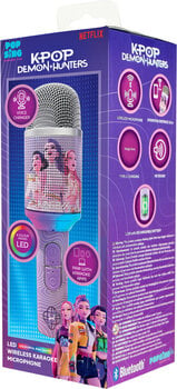 Karaoke System OTL Technologies K-Pop Demon Hunters PopSing 2 LED Karaoke System - 9