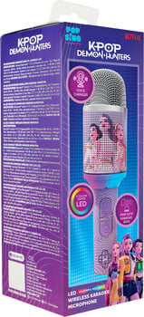 Karaoke System OTL Technologies K-Pop Demon Hunters PopSing 2 LED Karaoke System - 10