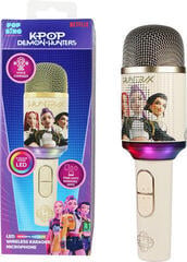 Karaoke System OTL Technologies K-Pop Demon Hunters Golden PopSing 2 LED Karaoke System - 6
