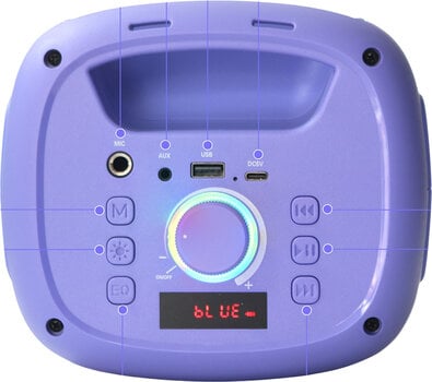 Karaoke System OTL Technologies K-Pop Demon Hunters Party LED Karaoke System - 9