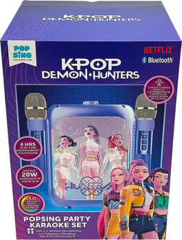 Karaoke System OTL Technologies K-Pop Demon Hunters Party LED Karaoke System - 13