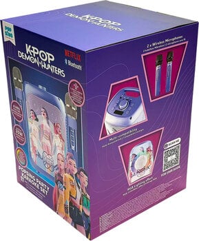 Karaoke System OTL Technologies K-Pop Demon Hunters Party LED Karaoke System - 14