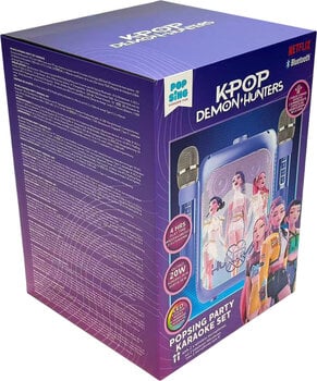 Karaoke System OTL Technologies K-Pop Demon Hunters Party LED Karaoke System - 15