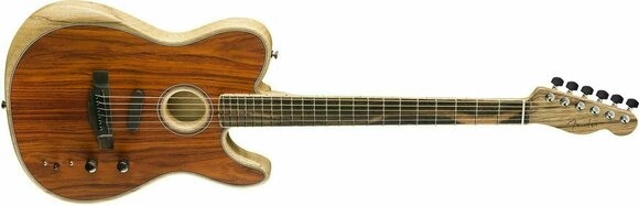 Elektroakoestische gitaar Fender American Acoustasonic Telecaster Cocobolo - 3