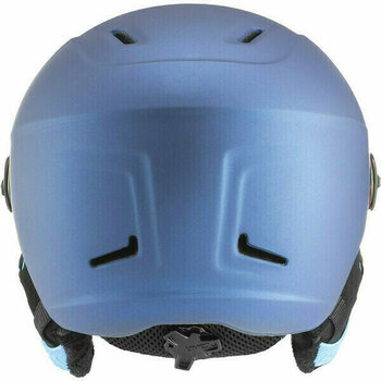 Ski Helmet UVEX Hlmt 400 Visor Style Navy Blue Mat 58-61 cm Ski Helmet - 4