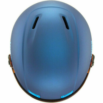 Ski Helmet UVEX Hlmt 400 Visor Style Navy Blue Mat 58-61 cm Ski Helmet - 5