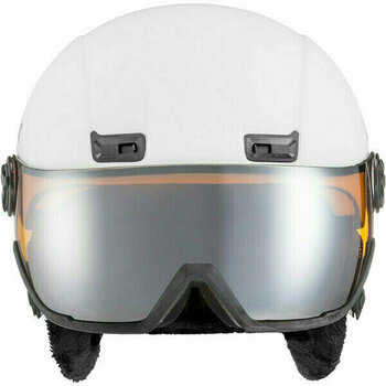 Ski Helmet UVEX Hlmt 400 Visor Style White Matt 58-61 cm Ski Helmet - 2