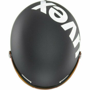 Lyžařská helma UVEX Hlmt 500 Visor Black/White Matt 52-55 cm Lyžařská helma - 5