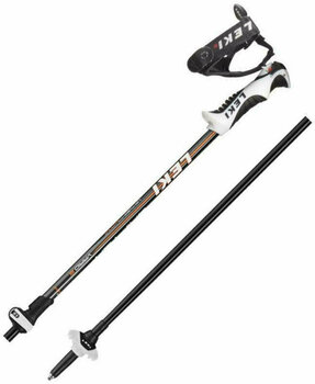 Ski Poles Leki Drifter Vario S Black/White/Anthracite/Orange 90-120 cm Ski Poles - 2