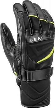 Ski Gloves Leki Griffin S Black/Yellow 10 Ski Gloves - 2